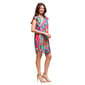 Womens 24/7 Comfort Apparel Multicolor Knee Length Pocket Dress - image 3