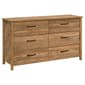 Sauder Cannery Bridge 6 Drawer Dresser - Sindoori Mango - image 1