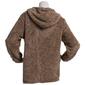 Womens Como Blu Solid Sherpa Open Front Cardigan - image 2