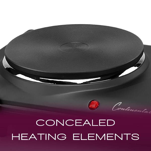 Continental&#8482; 1500 Watt Double Burner