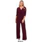 Petite MSK 3/4 Sleeve Surplice Neck Solid Jumpsuit - image 5