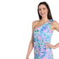 Womens R&M Richards Asymmetrical Neck Floral Maxi Dress - image 4