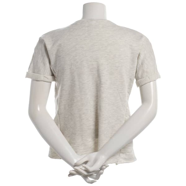 Womens College Concepts NFL Eagle Mainstream Tee - Oatmeal