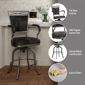 HH2 Home Bridgetown Tilt Upholstered Counter Height Swivel Stool - image 10