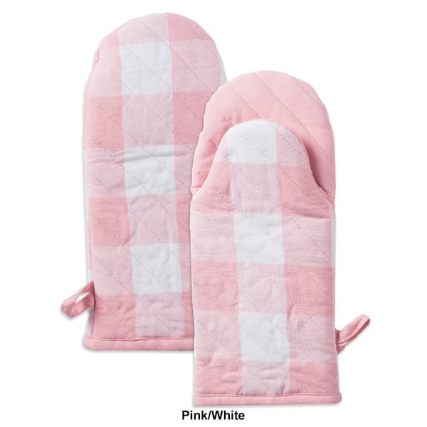DII&#174; Buffalo Check Oven Mitt Set Of 2