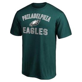 Mens Fanatics Eagles Victory Arch Short Sleeve T-Shirt