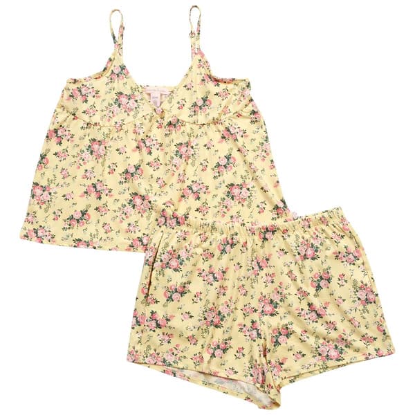 Womens Nanette Lepore Roses Camisole Short Pajama Set