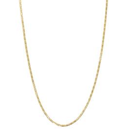 Design Collection Gold-Tone Textured Link Chain Necklace