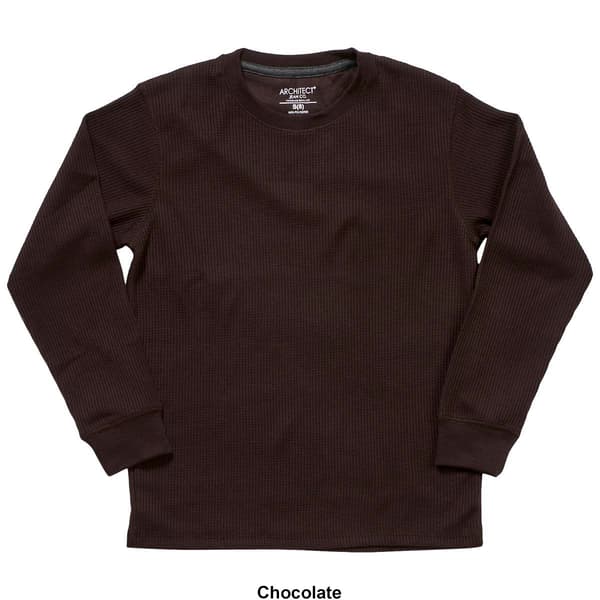 Boys (8-20) Architect® Solid Thermal Crew Neck T-Shirt