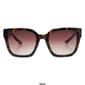 Womens O by Oscar Modern Tortoise Square Sunglasses - image 2