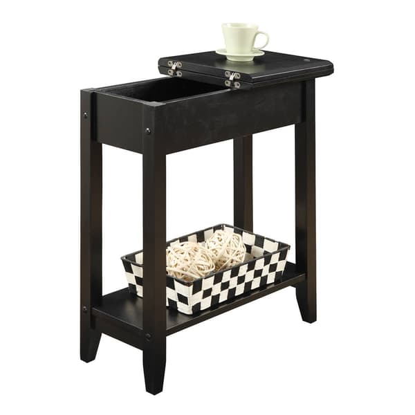 Convenience Concepts American Heritage End Table with Shelf