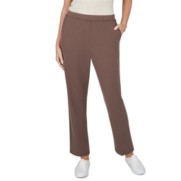 Petite Alfred Dunner Luxe Be A Lady Rib Knit Pull On Pants