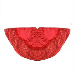 Northlight Seasonal 60in. Embroidered Poinsettia Tree Skirt