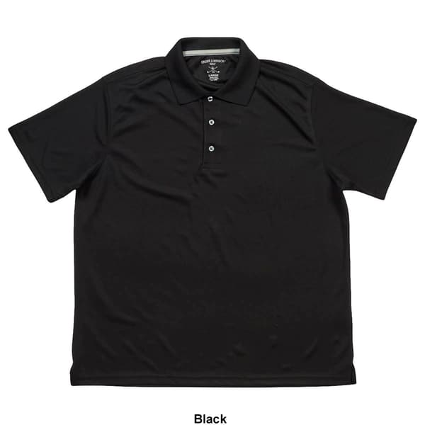 Mens Cross & Winsor Rice Stitch Polo