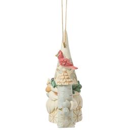 Jim Shore Woodland Gnome with Birdhouse Ornament