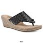 Womens Cliffs by White Mountain Beaux Wedge Sandal - image 7