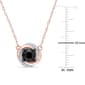 Radiant Rainbow™ 10kt. Rose Gold Diamond Swirl Necklace - image 4