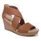 Womens Dr. Scholl's Barton Band Fabric Wedge Sandals - image 1