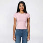 Juniors Attitude Not Included Heaven Made Embroidery Crop Tee - image 1
