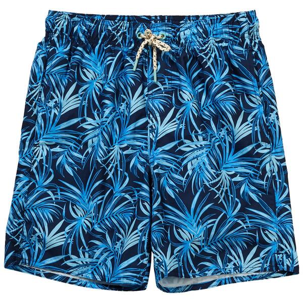 Mens Hawaiian Authentics Palms Sandbar Swim Trunks - image 