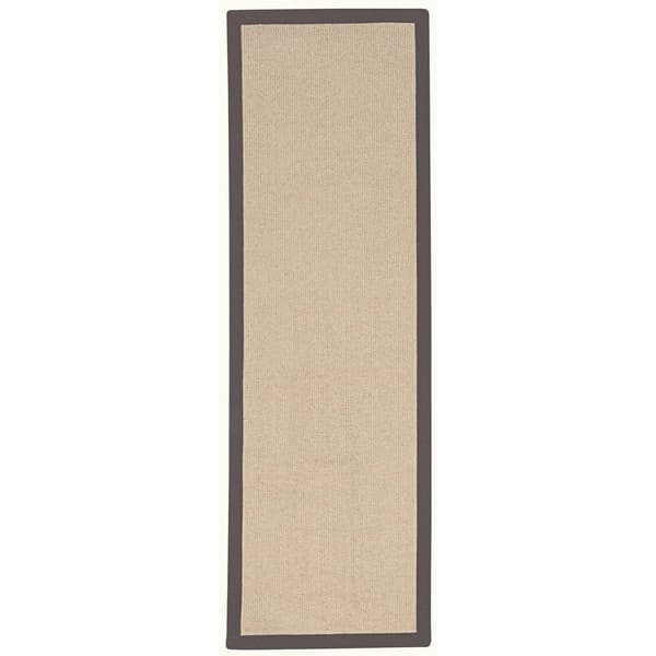 Linon Athena Natural Accent Rug - 2x8 - image 
