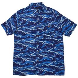 Mens Preswick &amp; Moore Whales Button Down Shirt