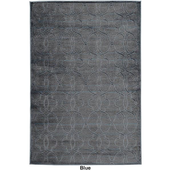 Linon Home Decor Company Platinum Raw Iron Accent Rug - 2x3
