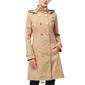 Womens BGSD Waterproof Hooded Button Closure Trench Coat - image 7