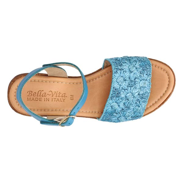 Womens Bella Vita Kea-Italy Floral Wedge Sandals