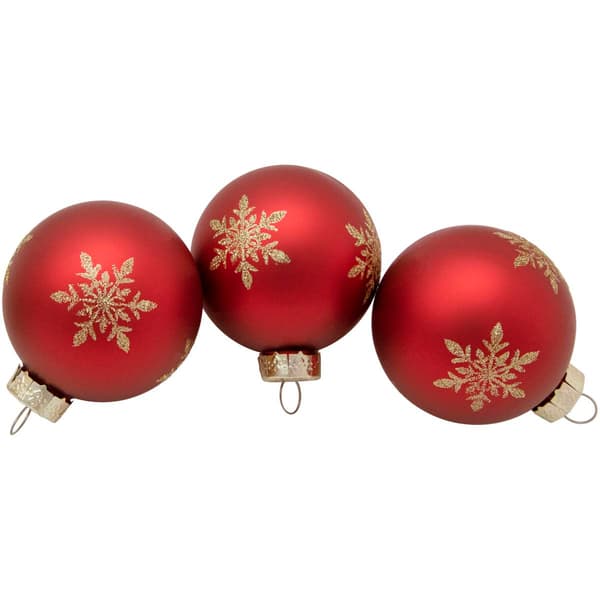 Northlight Seasonal 6ct. Snowflake Christmas Ornaments