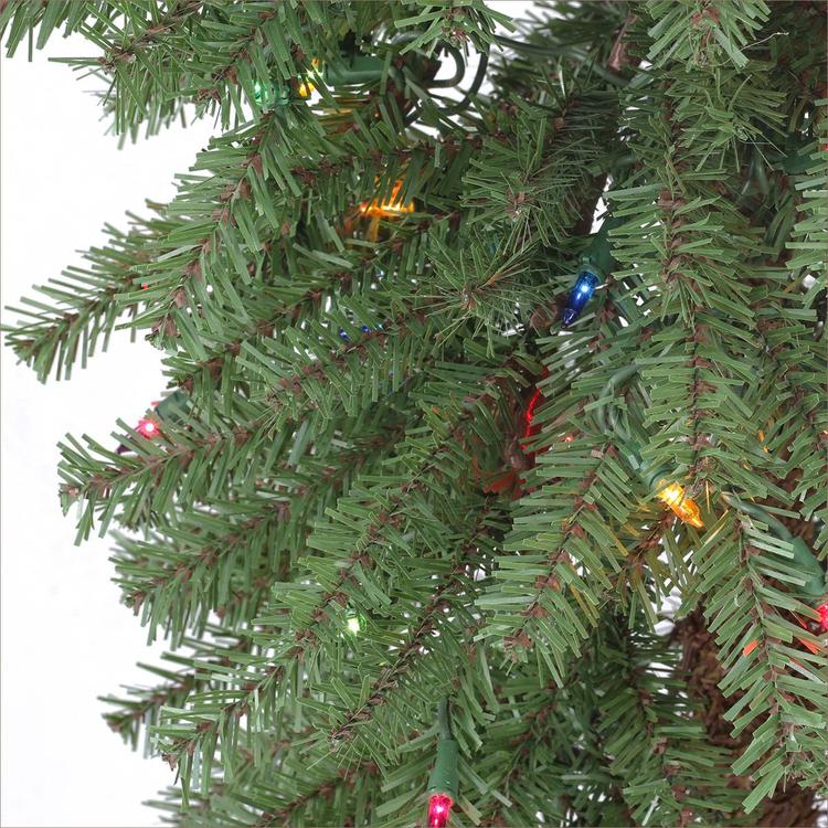 Puleo International 6ft. Pre-Lit Alpine Artificial Christmas Tree