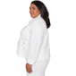 Plus Size Alfred Dunner Out Of The Blue Button Front Denim Jacket - image 4
