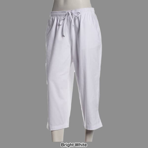 Petites Hasting &amp; Smith Drawcord Tie Pull-On Capris