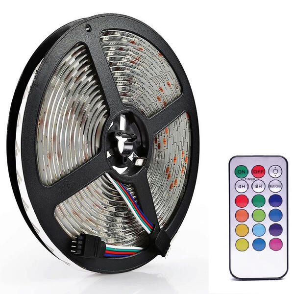 5ft. Outdoor Warm Light Strip with Remote - image 