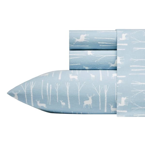 Eddie Bauer Birch Forest Cotton Flannel Sheet Set