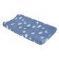 Carters&#40;R&#41; Blue Elephant Super Soft Contoured Changing Pad Cover - image 1
