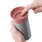 BergHOFF Leo 11.2oz. Stainless Steel Pink Thermal Mug - image 1