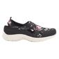 Womens Easy Spirit Bling Fashion Sneakers - Black - image 2
