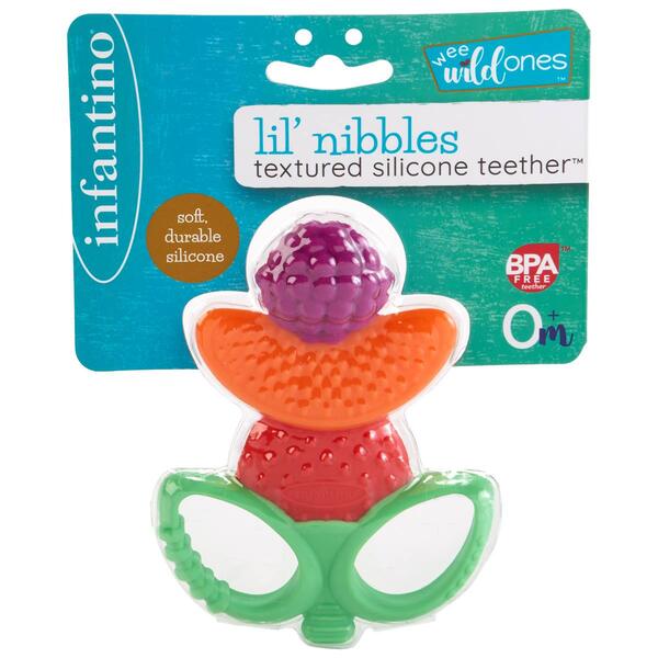 Infantino Fruit Textured Silicone Teether - image 