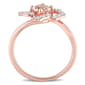 Gemstone Classics™ 18kt. Rose Gold 4/5ctw. Morganite Ring - image 4