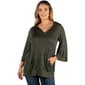 Plus Size 24/7 Comfort Apparel Oversized Hoodie Top - image 1