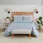 FreshFolds 3pc. Paisley Floral Reversible Bedspread Quilt Set - image 1