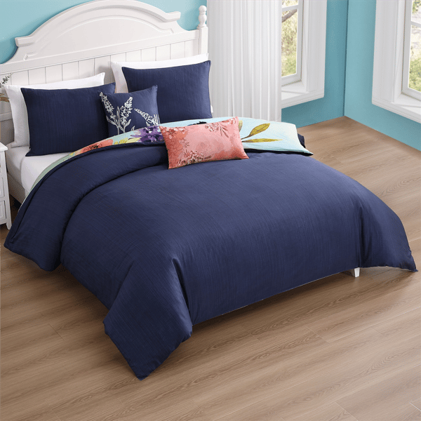Bebejan Aqua Fiesta 5pc. Reversible Comforter Set