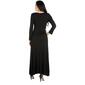 Womens 24/7 Comfort Apparel Long Sleeve Maxi Dress - image 2