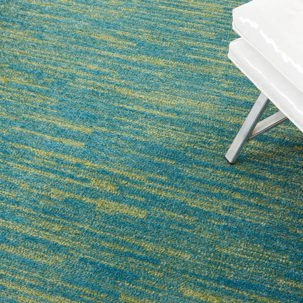 Nourison Essentials Two-Tone Indoor/Outdoor Large Area Rug