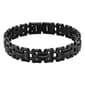 Mens Gentlemen&#8217;s Classics&#8482; Black Stainless Steel Link Bracelet - image 2