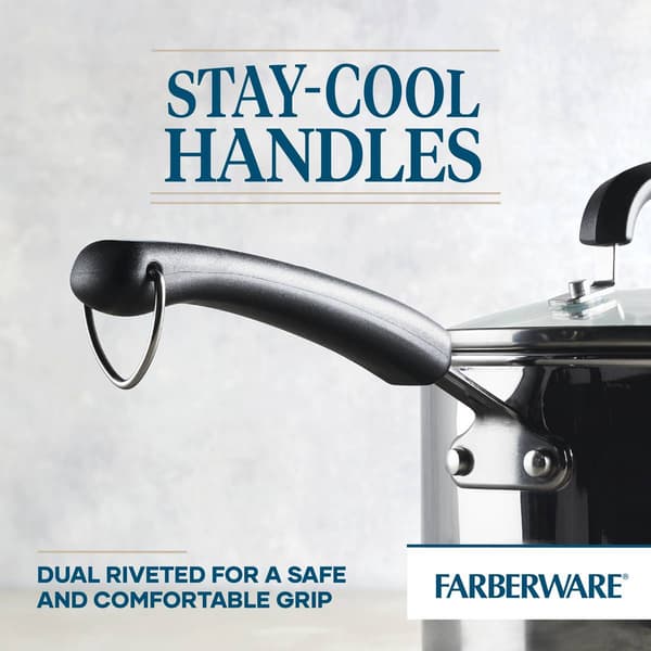 Farberware&#174; Brilliance Stainless Steel 3qt. Saucepan w/ Lid