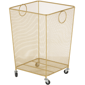 9th & Pike® Modern Gold Metal Storage Cart - image 1