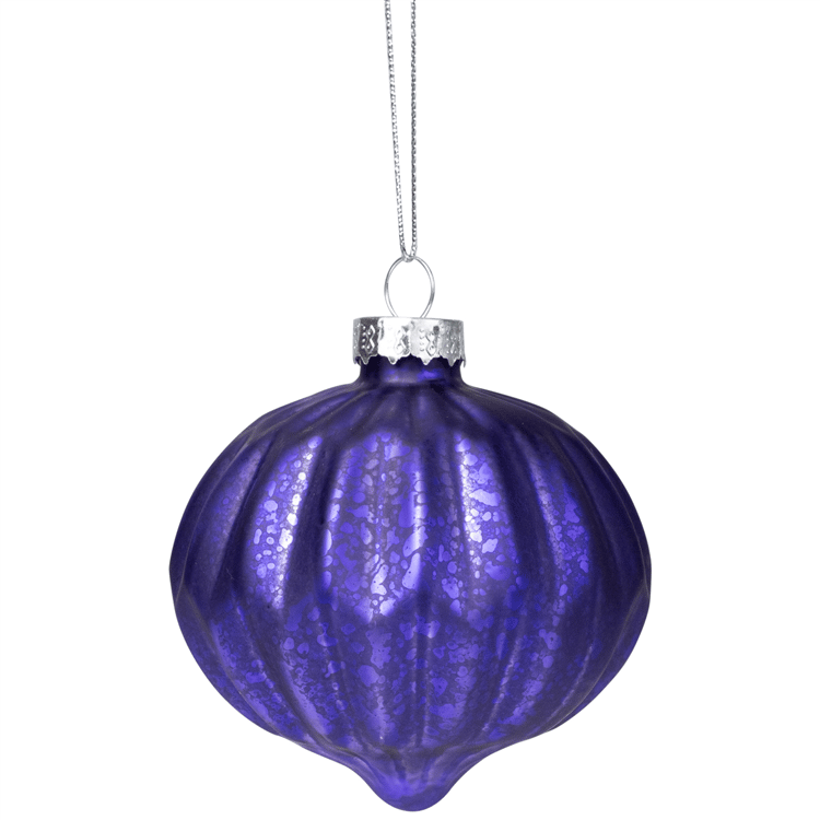 Northlight 12ct. Blue & Purple Ball & Onion Christmas Ornaments
