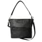 Club Rochelier Onyx Large Multi Zip Pocket Hobo Shoulder Bag - image 1